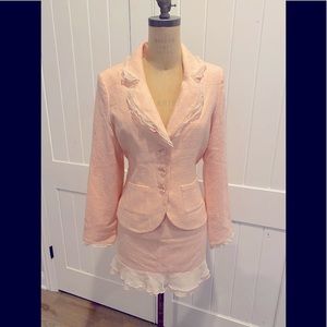 Arden B women suit set: jacket size 10 , skirt size 8